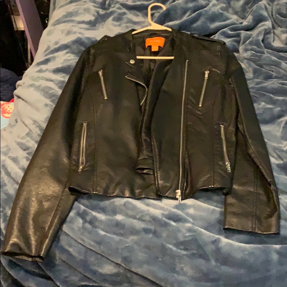 Leather jacket